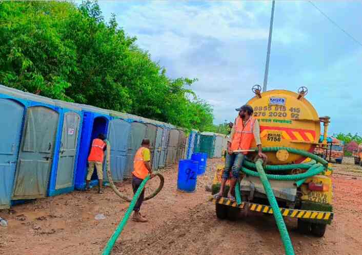 Construction Site Labour Camp Cleaning